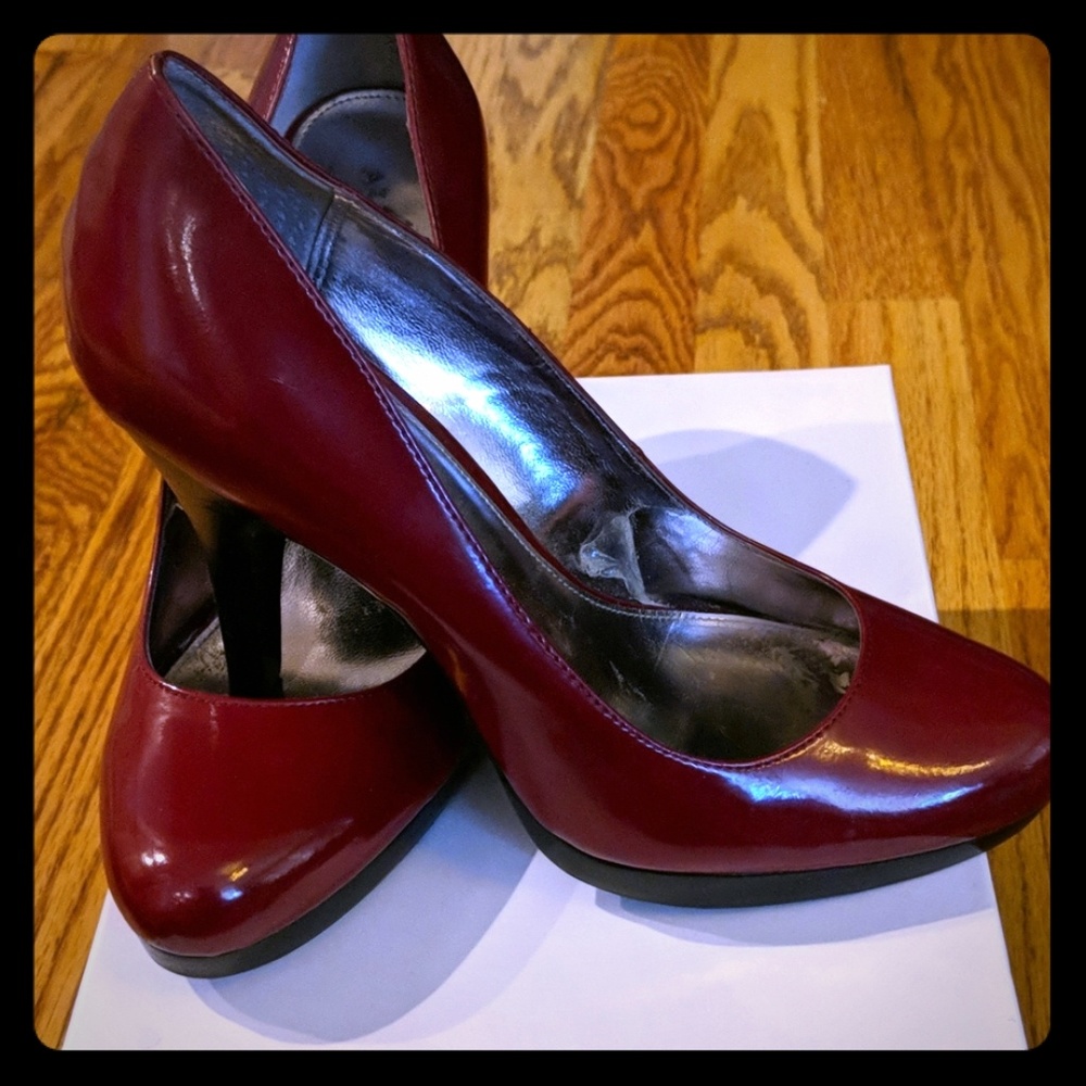 Beautiful red pumps